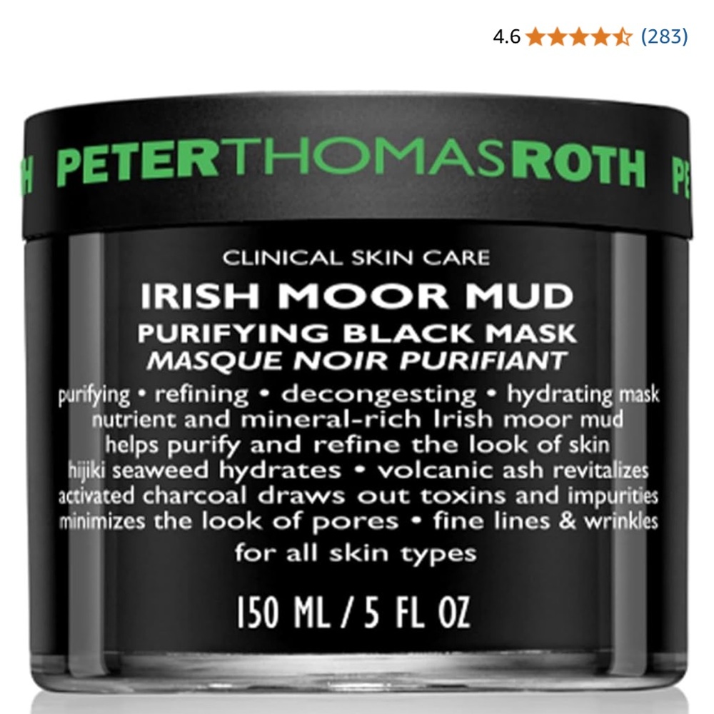BNIB Peter Thomas Roth Black Purifying Mask 5fl oz
